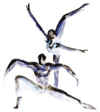 (c)1992 Logo Studio of dancing arts Schwerin